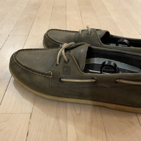 Men's Blue Gray Sperry's - Picture 5 of 5